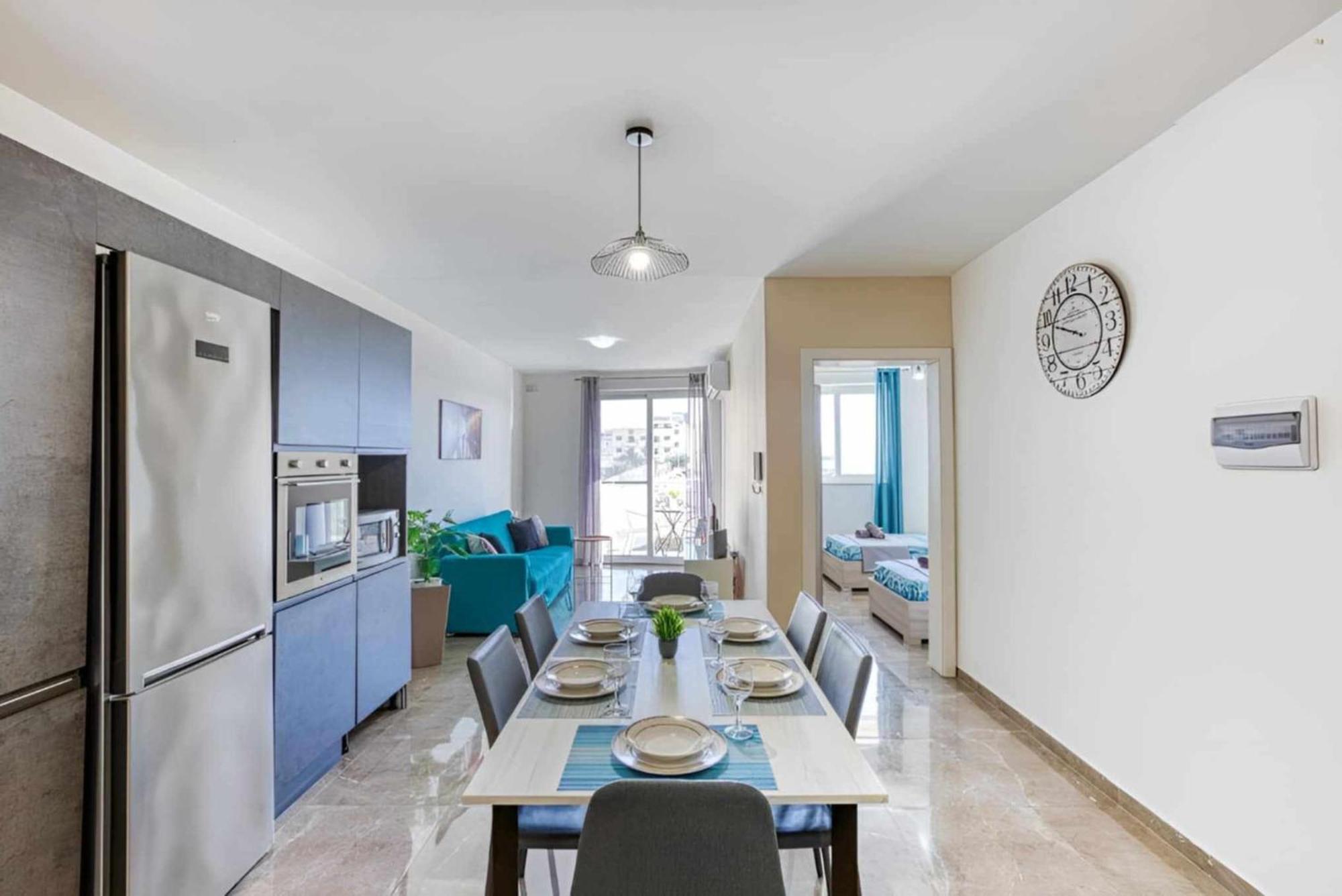 Large, 3 Bedroom Apartment In Marsascala Marsaskala Exterior foto